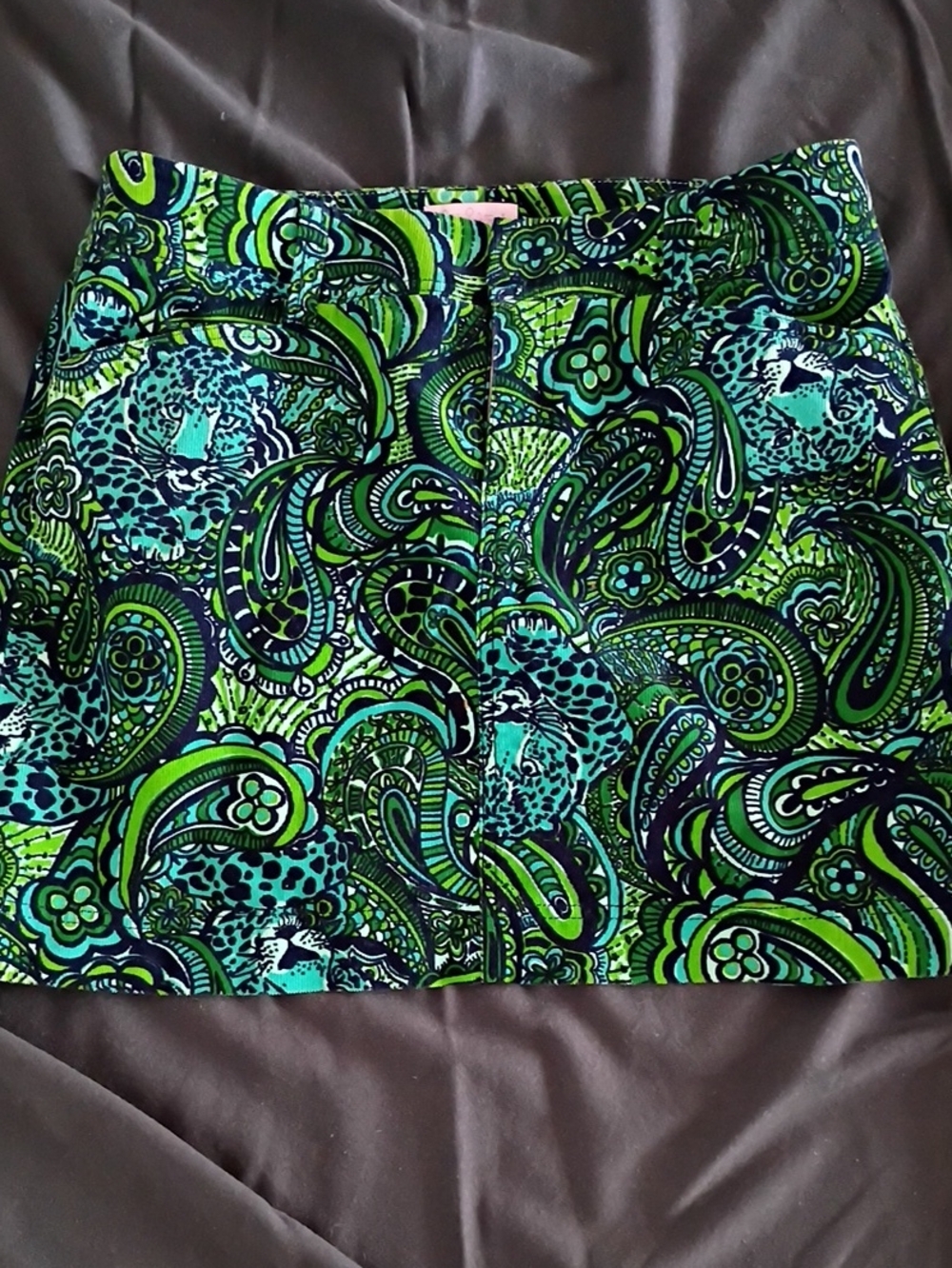 Lilly Pulitzer Corduroy Skirt Size 8